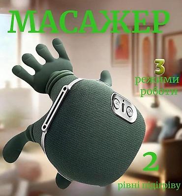 Массажер для шеи и плеч с прогревом Компактный электрический массажер