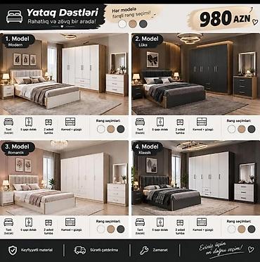 Yataq Dəstləri – Rahatlıq və zövq bir arada! 4 fərqli model: 1. Model lalafo.az -da Yataq Dəstləri – Rahatlıq və zövq bir arada! 4 fərqli model: 1. Model