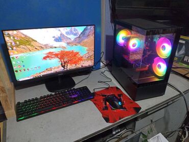 Настольные ПК и рабочие станции: Компьютер, ядер - 4, ОЗУ 16 ГБ, Игровой, Б/у, Intel Core i7, AMD Radeon RX 580, HDD + SSD — 8