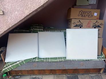 driverler: 3 ədəd Optonica LED panel. 55W, 4000K neytral ağ işıq. Hamısı işlək — 4