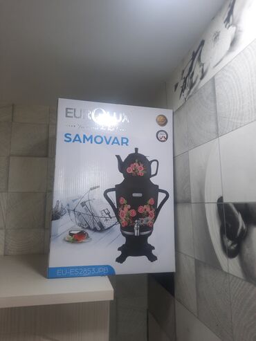Техника для приготовления еды: Новый Электрический Самовар, 4 л, Самовывоз at lalafo.az Техника для приготовления еды: Новый Электрический Самовар, 4 л, Самовывоз
