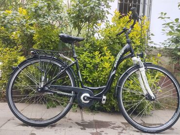 velosipedler: İşlənmiş Şəhər velosipedi 28", sürətlərin sayı: 21, Ünvandan götürmə, Pulsuz çatdırılma, Ödənişli çatdırılma