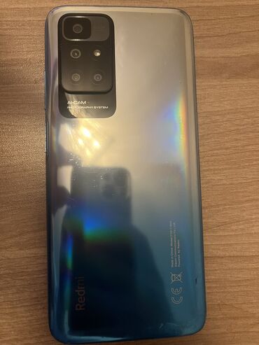 xiaomi 10c: Xiaomi Redmi 10, rəng - Göy, 
 Barmaq izi, Face ID