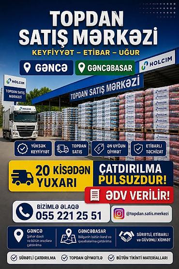 Topdan Satış Mərkəzi – bütün tikinti materialları Məhsullar və lalafo.az -da Topdan Satış Mərkəzi – bütün tikinti materialları Məhsullar və