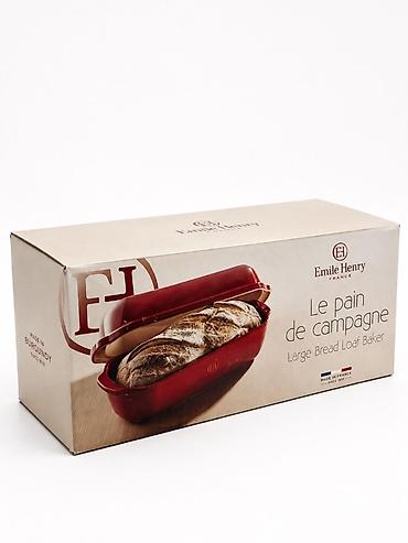 коробка: Emile Henry Large Bread Loaf Baker (France) Оригинальная керамическая — 3