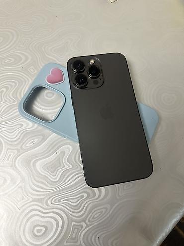 nokia 500: IPhone 13 Pro, Б/у, 256 ГБ, Графит, Защитное стекло, Чехол, 75 % — 1