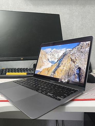 iphone mini 13: Apple MacBook Air 13" M1 8/256GB (Space Gray) В отличном состоянии — 3