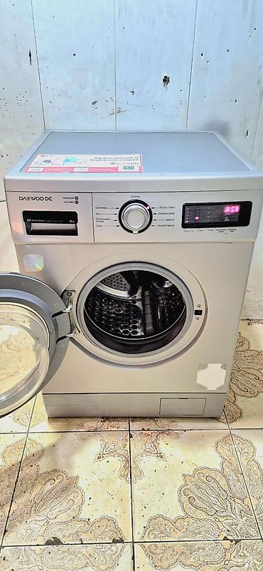 iphine 8: Paltaryuyan maşın Daewoo, 8 kq, İşlənmiş, Avtomat, Qurutma var, Ödənişli çatdırılma — 2