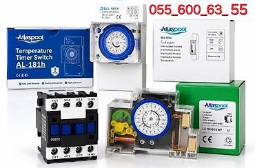 avtomobil qızdırıcı: Atlaspool markalı zaman releləri və kontaktorlar - Temperatur və vaxt — 1