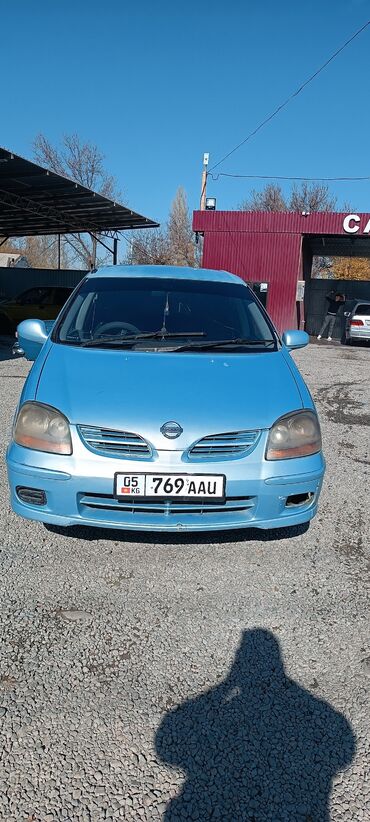 Nissan: Nissan Almera : 2001 г., 1.8 л, Автомат, Газ, Минивэн