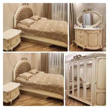 layla mebel instagram: Двуспальная кровать, Турция, Б/у