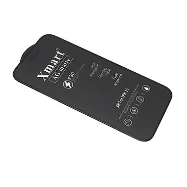 olympus 8010: Folija za zastitu ekrana GLASS X-MART AG MATTE CLEAR za iPhone 15 — 1