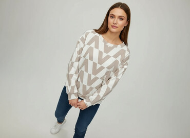 żółta bluzka reserved: Xana, Women`s sweatshirt, size 4XL (EU 48)