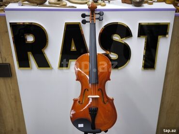 violin: Skripka 4/4 ölçüdə yeni model Rast musiqi alətləri mağazalar şəbəkəsi
