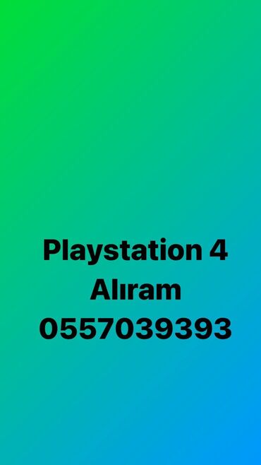 irshad playstation 4: PlayStation 4/3/5 Alıram