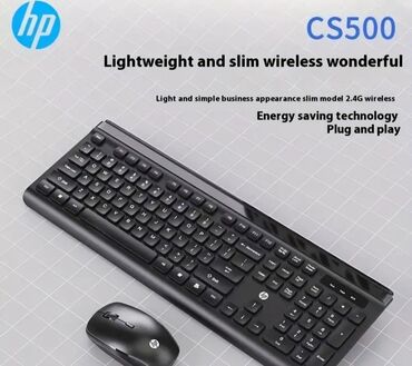bluetooth klaviatura baku: HP wireless Klaviatura və siçan ▶️Hp firmasının məhsuludur