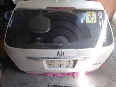 спойлер одиссей: Крышка багажника Honda 2003 г., Б/у, цвет - Белый,Оригинал