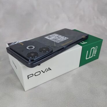 Tecno: Tecno Pova 6 Neo, Новый, 128 ГБ, цвет - Черный, 2 SIM