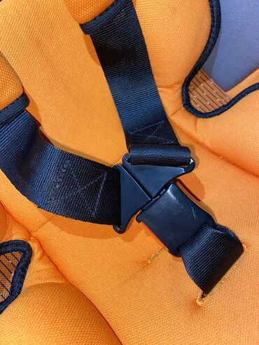 детский костюм на прокат: Автокресло, цвет - Оранжевый, Б/у