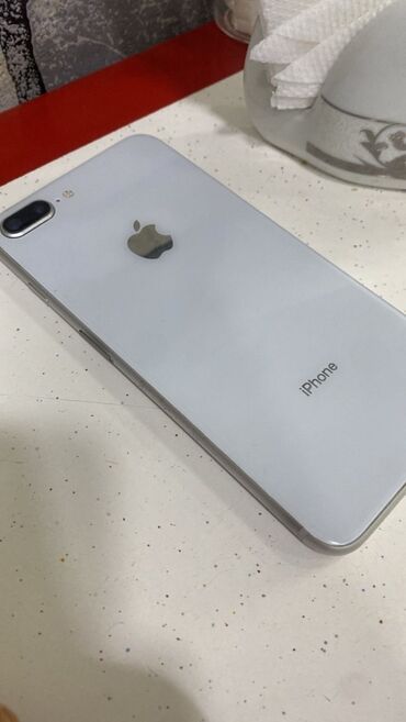 телефон fly wizard plus: IPhone 8 Plus, 64 ГБ, Белый, Отпечаток пальца