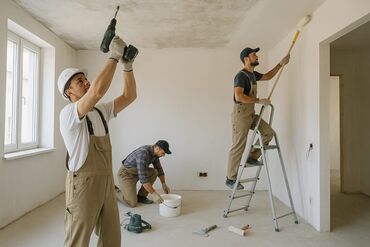 вакансии строитель: Обязанности: Работа на строительных объектах. Чистовая, черновая
