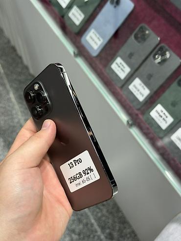 redmi note 17 pro max: IPhone 13 Pro, Б/у, 256 ГБ, Графит, Защитное стекло, Чехол, Кабель, В рассрочку, 92 % — 3