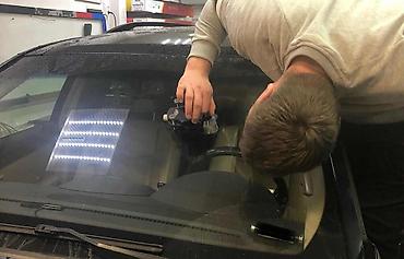 РЕМОНТ ТРЕЩИН И СКОЛОВ НА ЛОБОВОМ СТЕКЛЕ 🚘 Профессиональный ремонт