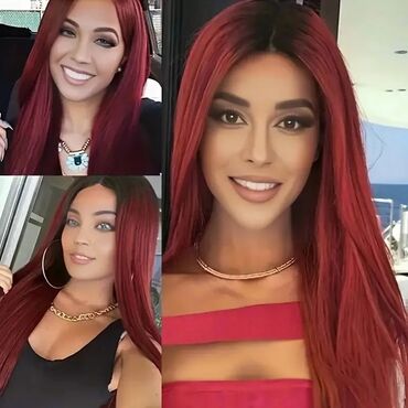 Aksesoari za kosu: Perike – više stilova i boja - Dugi modeli sa šiškama: prirodno — 14