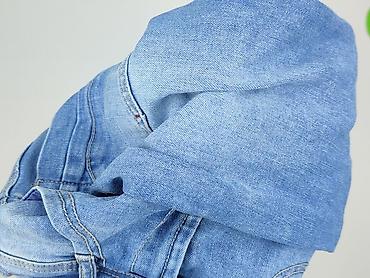 chaotic system jeans: Spodnie jeansowe, Okaidi, 8 lat, 122/128, stan - Bardzo dobry — 6