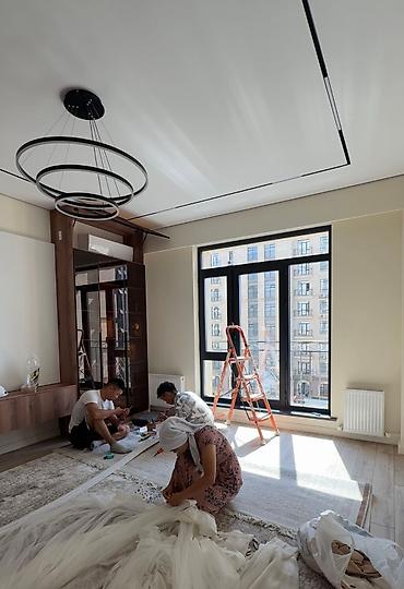 Мелкосрочные работы: Установка карнизов любого типа. Также вешаем шторы и тюли — 2