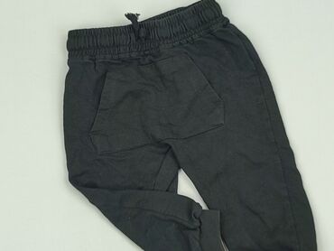 tanie czarne trampki: Sweatpants, SinSay, 12-18 months, condition - Very good