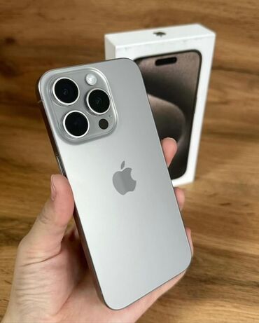 iphone 14 plus цена бишкек: IPhone 15 Pro Max, Natural Titanium, Куту