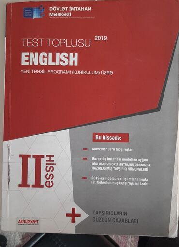 evdarlıq kitabı pdf: Ingilis dili test toplusu 2ci hisse. Hec yazilmayib ela
