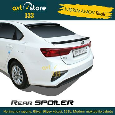 niva stopu: Kia Cerato 2019-2020 spoiler . Nərimanov filialında müştərilərimiz