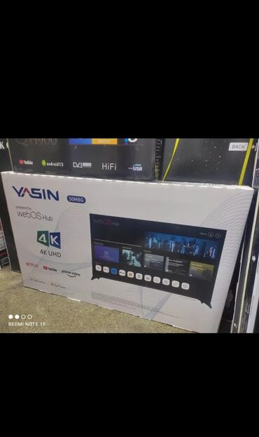 кронштейн тв: Срочная акция Yasin 50 UD81 webos magic пульт smart Android Yasin