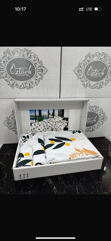 Yorğan üzləri: Yeni İki nəfərlik 4 fəsil Pambıq Yorgan üzü — 9