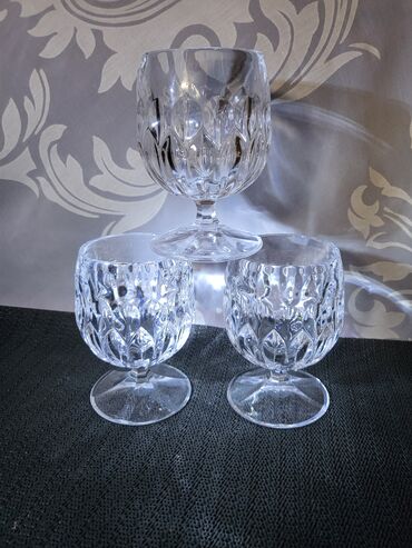 Čaše: Case nove,kristal,rucni rad Nachtmann Nemacka za zestoko pice 80te — 5
