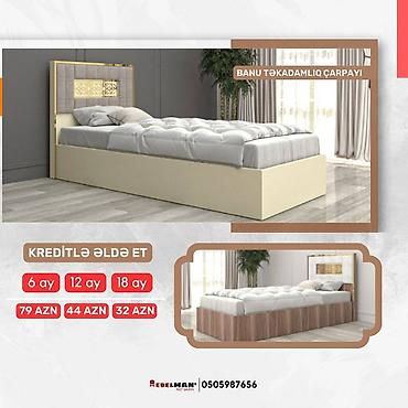 Çarpayılar: Yeni, Təknəfərlik çarpayı, Bazasız, Matras ilə, Siyirməsiz, Azərbaycan — 3