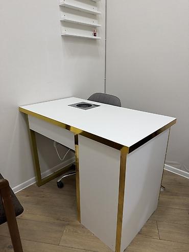 masa demiri: Künc masa, Siyirməli, MDF — 1