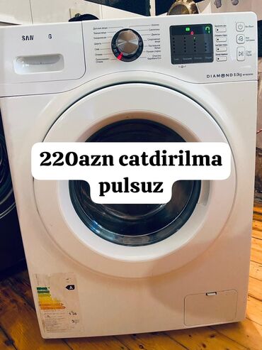 телефон fly ds124: Aylin2*Samsung 8 kq 1200 dövre heç bir prablemi yoxdur tam iwlekdir