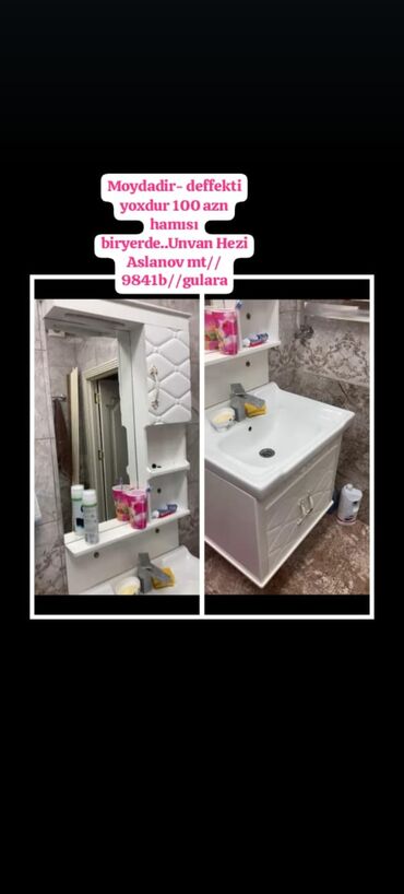 hamam moydadir: Moydadir- deffekti yoxdur 100 azn hamısı biryerde. Unvan Hezi Aslanov