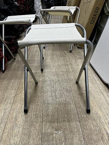 table study: Складной туристический комплект: стол + 4 табурета - Стол раскладной — 3