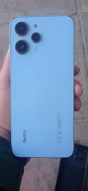 Xiaomi: Xiaomi Redmi 12, 128 GB, rəng - Mavi, 
 Barmaq izi