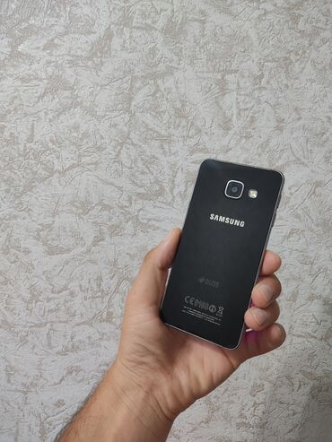 samsung galaxy s9 ikinci el: Samsung Galaxy A3 2016, 16 GB, rəng - Boz, Zəmanət, Düyməli, Sensor