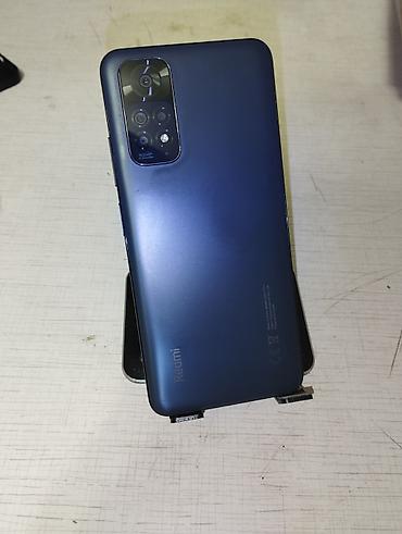 Redmi, Redmi Note 11, Б/у, 128 ГБ, цвет - Синий, 2 SIM