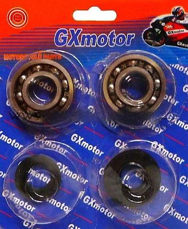 mini: Set ležajeva marke GXmotor, namenjen za upotrebu u motociklima. Paket — 1