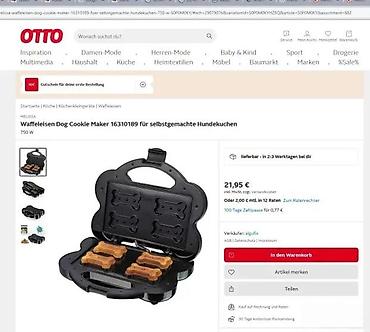 Ostali kuhinjski aparati: Aparat za pravljenje psećih poslastica – Silva Homeline “dog bone — 10