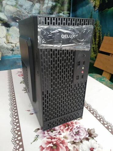 Другие комплектующие: Компьютерный корпус DELUX mATX DLC-J602 BLACK TAC 2.0 W/O PSU Новый