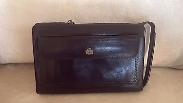 Çantalar: WITTCHEN kişi portfeli (clutch) - Material: təbii dəri - Rəng: tünd — 5