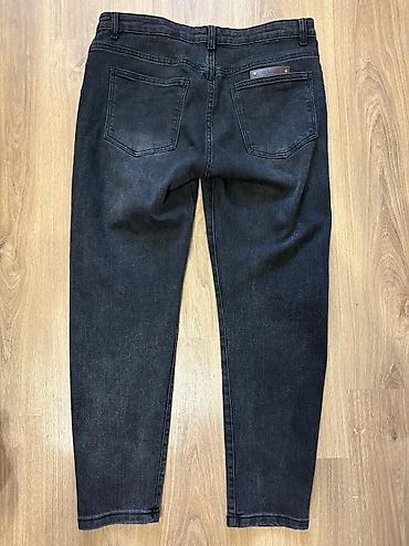 cin qazi: Qara cins şalvar səliqəli təmiz vəziyyətdədir 34 razmer — 2